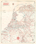 A20-B04 Texaco wegenkaart Nederland , ca. 1935